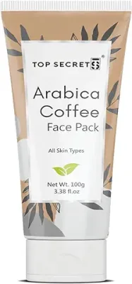 7. Top Secret Arabica Coffee Face Pack for Men and Women