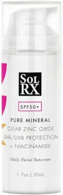 11. SolRX Pure Mineral SPF 50+ Face Sunscreen