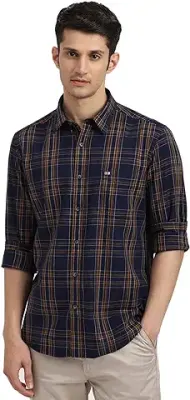 8. Arrow Tartan Slim Fit Casual Shirt