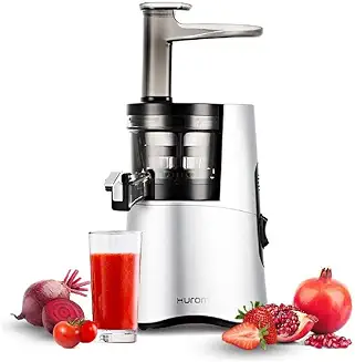 9. Hurom H-Aa Slow Cold Press Juicer Slow Squeeze Alpha Technology All-In-One Juicer