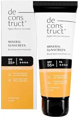 5. Deconstruct Tinted Mineral Sunscreen SPF 55+ and PA++++
