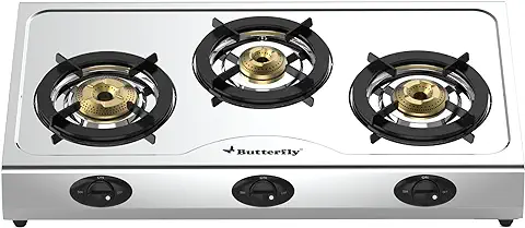 8. Butterfly Bolt 3B Stainless Steel LPG Gas Stove