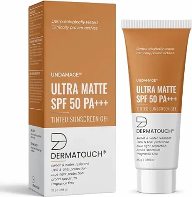 8. DERMATOUCH Undamage Ultra Matte Tinted Sunscreen SPF 50