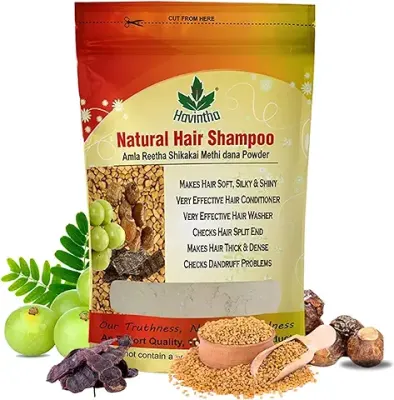 2. Havintha Natural Hair Shampoo With Herbal Amla