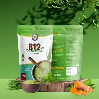 6. B12 Green Food Vitamin B12 Green Food Powder 200Gm