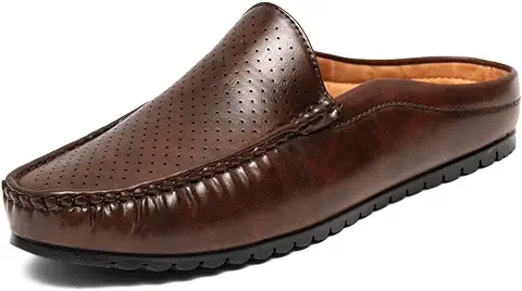 10. ARAMISH Men's Back Open Loafer Shoe (6UK to 12UK)