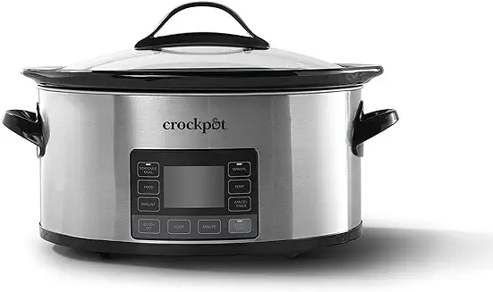 9. Crock-Pot MyTime Technology 6 Quart Programmable Slow Cooker