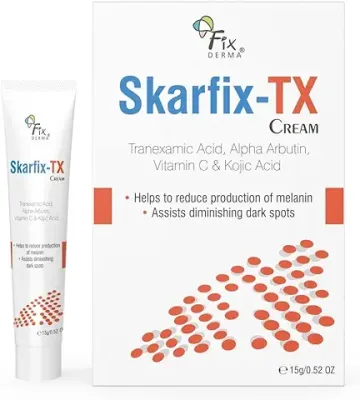 11. Fixderma 10% Tranexamic Acid + 2% Kojic Acid + 1% Arbutin SKARFIX -TX Face Cream
