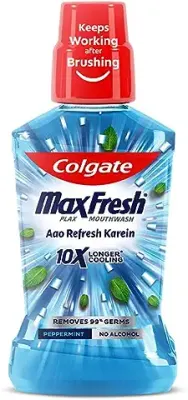 2. Colgate Maxfresh Plax Antibacterial Mouthwash