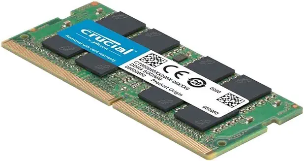 5. Crucial Basics 8GB DDR4 1.2v 2666Mhz CL19 SODIMM RAM Memory Module for Laptops and Notebooks, Green