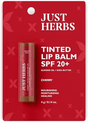 6. Just Herbs Tinted Lip Balm