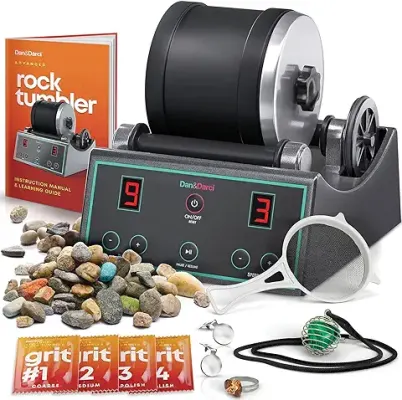 1. Advanced Professional Rock Tumbler Kit