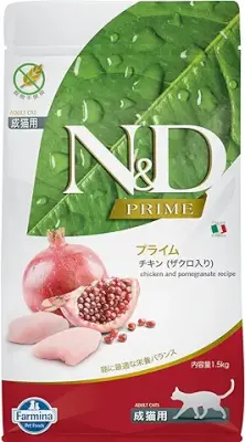 8. FARMINA PET FOODS N&D Grain Free Chicken and Pomegranate