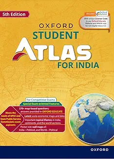 9. Oxford Student Atlas for India