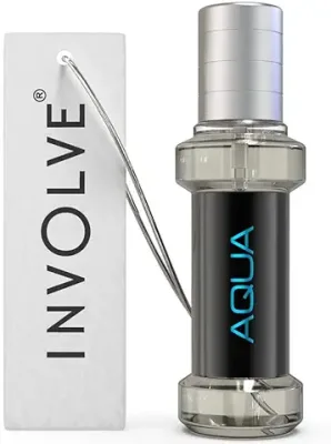 4. INVOLVE Elements Aqua Spray Air Perfume | Fine Fragrance Car Scent Air Freshener - IELE01-30ml