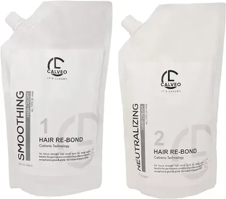 2. Calveo HAIR RE-BOND & Straightening kit Smoothing Cream