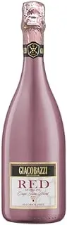Giacobazzi Non-Alcoholic Red Wine | Grape Juice,750 ml, Pink Bottle