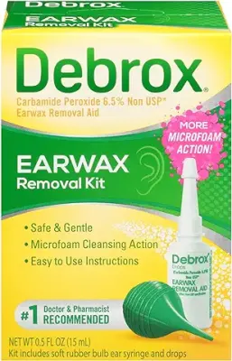 4. Debrox Earwax Removal Aid Kit
