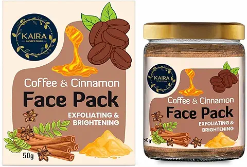 9. Kaira Coffee & Cinnamon Face Pack