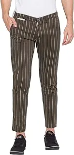 Spykar Men's Slim Fit Trousers