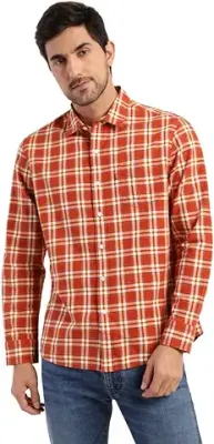 3. Levi's Men's Slim Fit Checkered Shirt