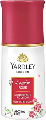 5. Yardley London London Rose Anti-Perspirant Deodorant Roll-On