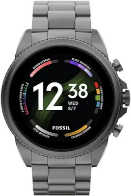 2. Fossil Fossil Gen 6 Digital Black Dial Men's Watch-FTW4059