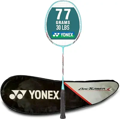 2. Yonex Badminton Racquet Arcsaber 73Light Aqua Blue G4 5U