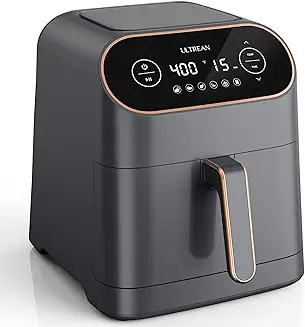 10. Ultrean Air Fryer, 9 Quart 6-in-1 Electric Hot XL Airfryer Oven Oilless Cooker, Large Family Size LCD Touch Control Panel and Nonstick Basket, ETL Certified, 1750W