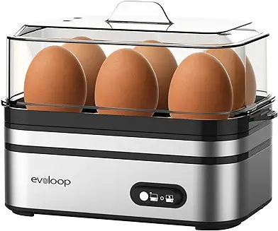 5. Rapid Egg Cooker Electric 6 Eggs Capacity