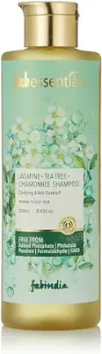 15. Fabessentials Jasmine Tea Tree Chamomile Shampoo
