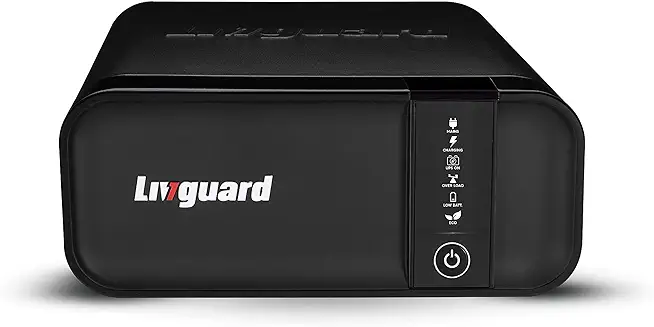 12. Livguard LG1550i Inverter 1250VA/12V | Support 1 Battery for Home, Office & Shops with 3 Years Warranty | All India Free Installation
