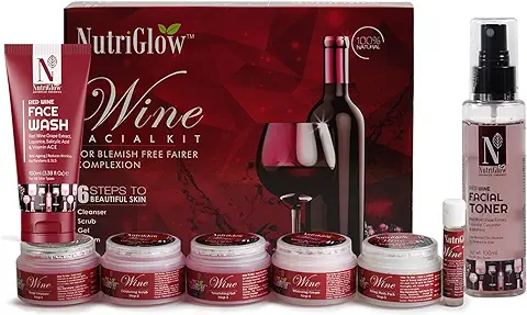 9. NutriGlow Wine Facial Kit