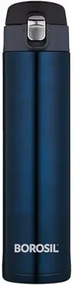 12. Borosil Stainless Steel Hydra Nova - Vacuum Insulated Flask Water Bottle, 500 ML, Blue