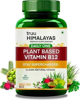 4. truu Himalayas Plant Based Vitamin B12 Supplement