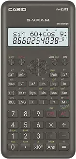 4. Casio FX-82MS 2nd Gen Non-Programmable Scientific Calculator