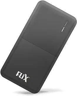 15. FLiX(Beetel) New Launch PowerXtreme 10,000mAh Slim Power Bank, USB C/Micro USB Input, Dual USB A Output, Compatible with iPhone 14 13 12 11 Samsung S22 S23 S21 Google Pixel 7 Oneplus (Black-P10)