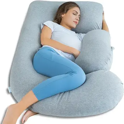 10. QUEEN ROSE Pregnancy Pillows for Sleeping