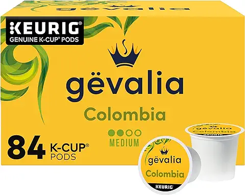 4. Gevalia Colombia K-Cup Coffee Pods