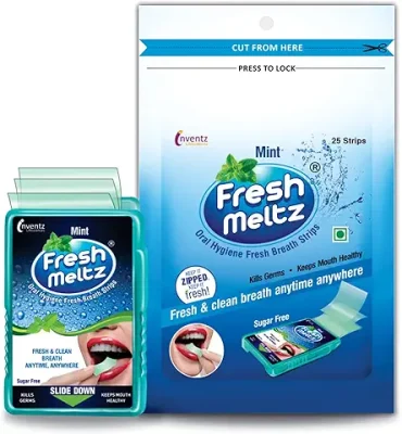 6. FRESH MELTZ Oral Hygiene Mouth Freshener Sugar Free Mint Flavoured