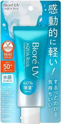 12. Biore UV Aqua Rich Watery 50 g Sunscreen