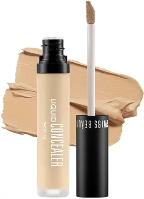 2. Swiss Beauty Liquid Light Weight Concealer With Full Coverage