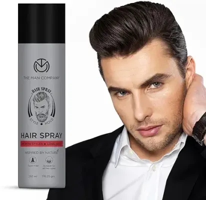 7. The Man Company Hair Styling Spray For Men 250Ml