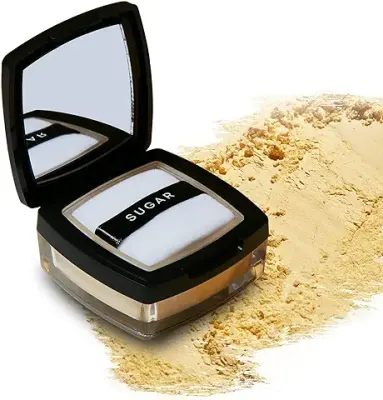 11. SUGAR Cosmetics - All Set To Go - Banana Powder - Setting Powder for Mattified Skin - Oil-Controlling, Smooth Application