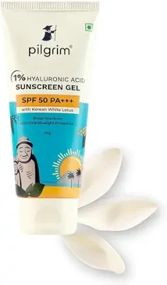 5. Pilgrim 1% Hyaluronic Acid Sunscreen Gel