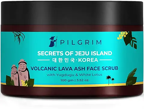 4. Pilgrim Face Scrub for De Tan