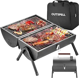 8. Protable Charcoal Grill Outdoor Stove