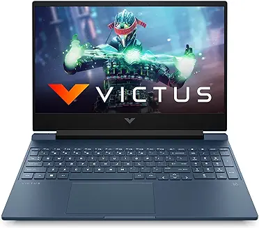 11. HP Victus Gaming Laptop, 12th Gen Intel Core i5-12450H, 4GB RTX 2050 GPU, 15.6-inch (39.6 cm), 50W TGP, FHD, IPS, 144Hz, 16GB DDR4, 1TB SSD, Backlit KB, B&O (MSO, Blue, 2.37 kg), fa1145TX