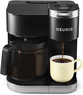 14. Keurig K-Duo Single Serve K-Cup Pod & Carafe Coffee Maker