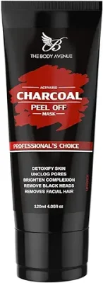 8. The Body Avenue Activated Charcoal Peel-Off Mask